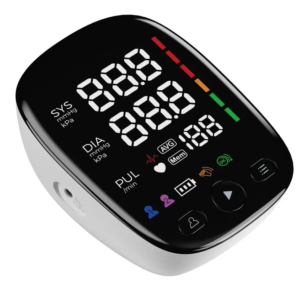 Digital Automatic Upper Arm Blood Pressure Monitor with Large Cuff ...