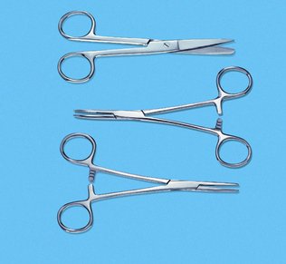Hemostatic Forceps Kelly 5-1/2 Inch