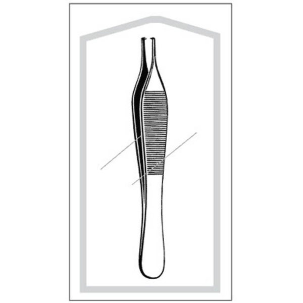 Tissue Forceps Econo Sterile™ Adson 4-3/4 Inch