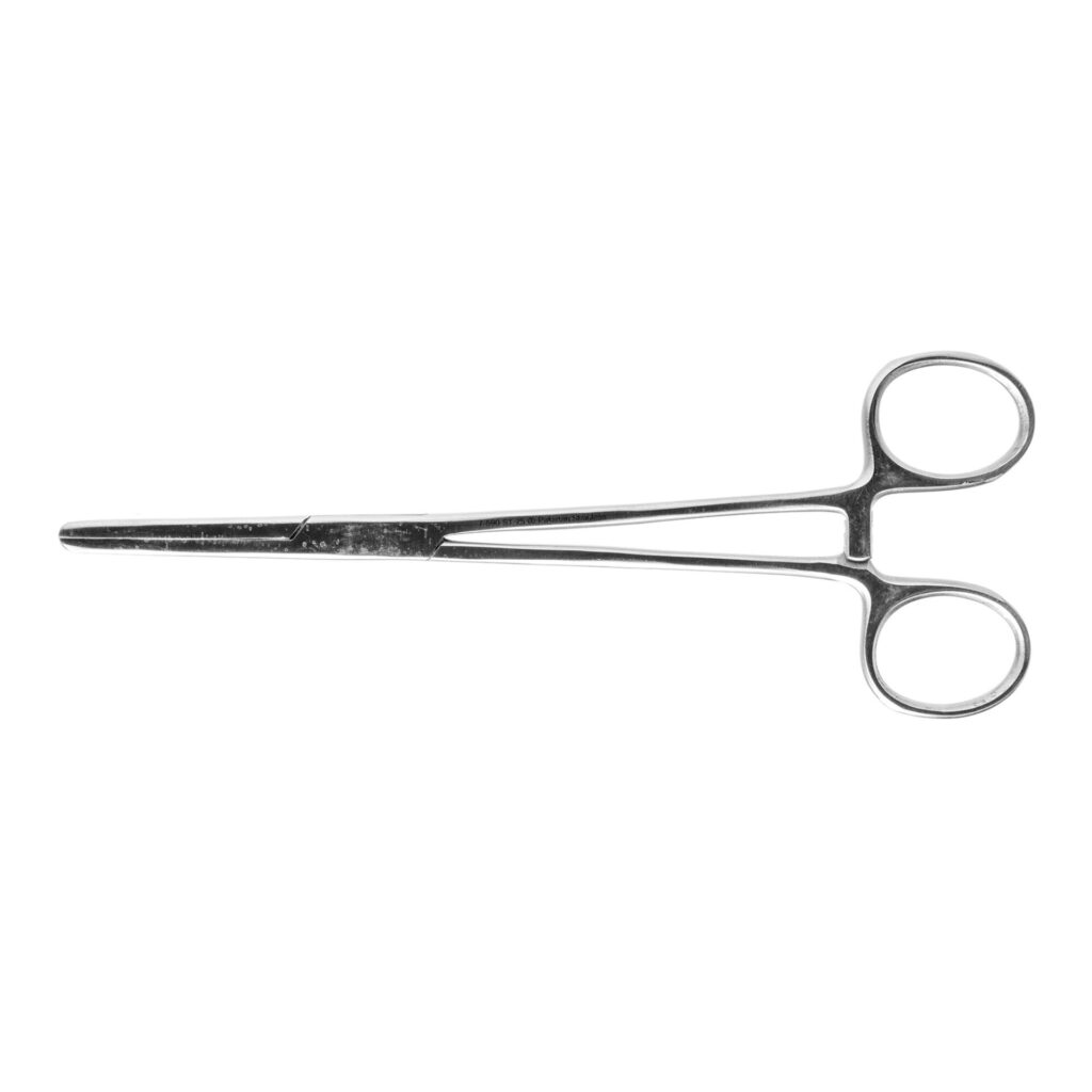 Tube Occluding Forceps Miltex® Disposable Presbyterian Hospital 7 Inch
